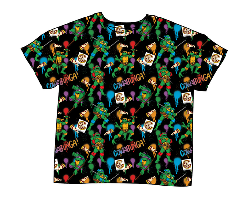 Cowabunga! Ninja Turtles Ladies' Oversized Tee