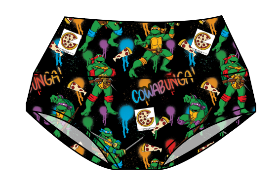 Cowabunga! Ninja Turtles Ladies' Underwear