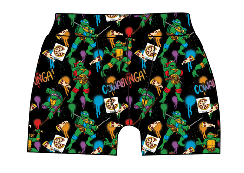 Cowabunga! Ninja Turtles Mens' Boxer Briefs