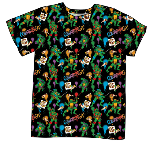 Cowabunga! Ninja Turtles Mens' Tee