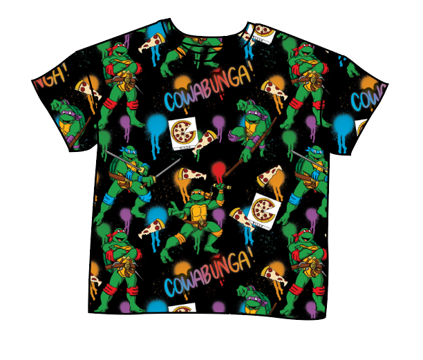 Cowabunga! Ninja Turtles Oversized Tee