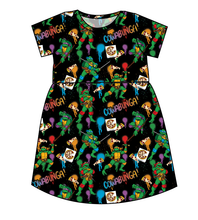 Load image into Gallery viewer, Cowabunga! Ninja Turtles Play Dress