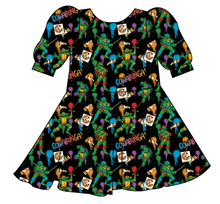 Load image into Gallery viewer, Cowabunga! Ninja Turtles Prairie Dress