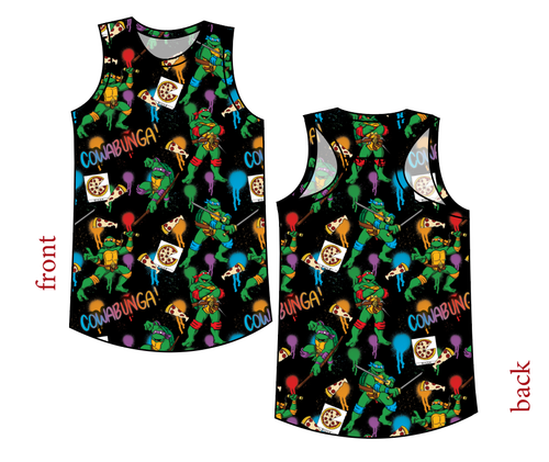 Cowabunga! Ninja Turtles Summer Tank