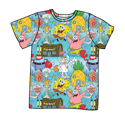 Bikini Bottom Basic Tee and Tank