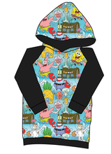 Load image into Gallery viewer, Bikini Bottom Classic Hoodie (or Crewneck)