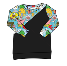 Load image into Gallery viewer, Bikini Bottom Classic Hoodie (or Crewneck)