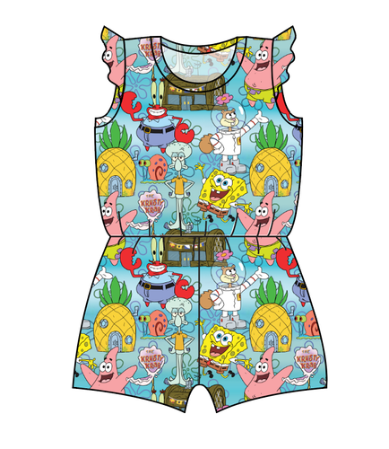 Bikini Bottom Ivy Summer Romper