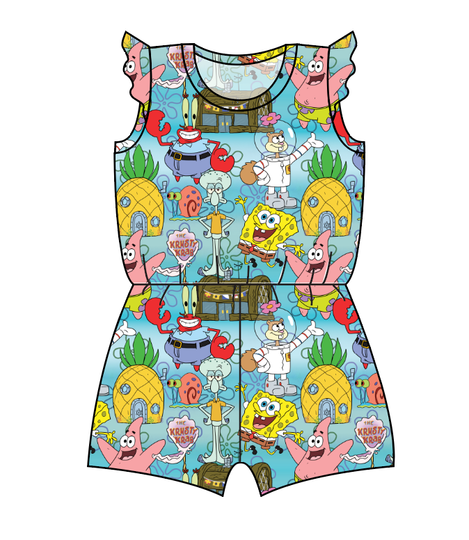 Bikini Bottom Ivy Summer Romper