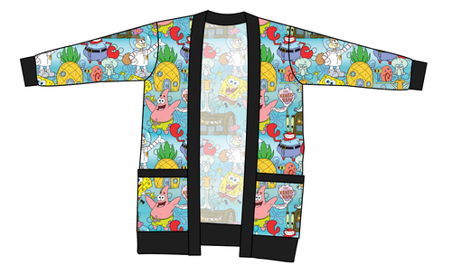 Bikini Bottom Kids Grandpa Cardigan