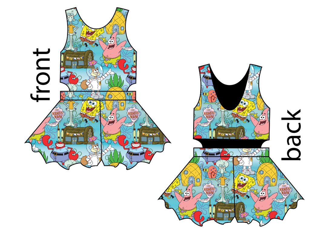 Bikini Bottom Kids Playsuit