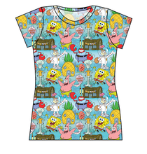 Load image into Gallery viewer, Bikini Bottom Ladies&#39; Basic Tee