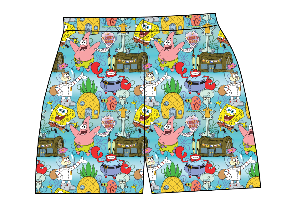 Bikini Bottom Ladies' Lounge Shorts