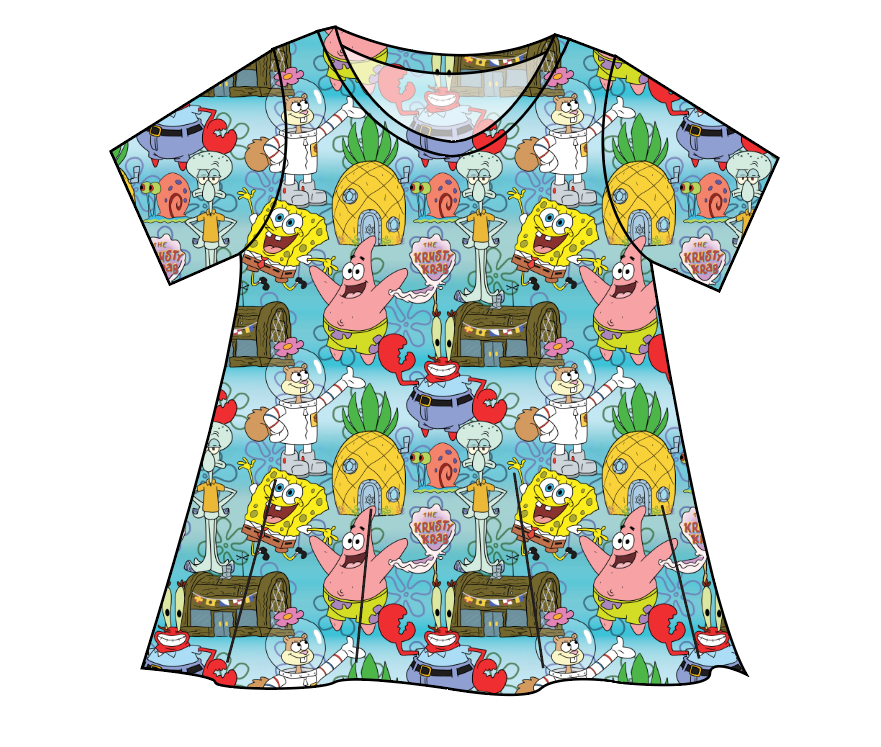 Bikini Bottom Ladies' Swing Tee