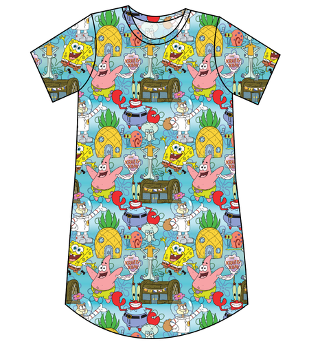 Bikini Bottom Ladies' T-Shirt Dress