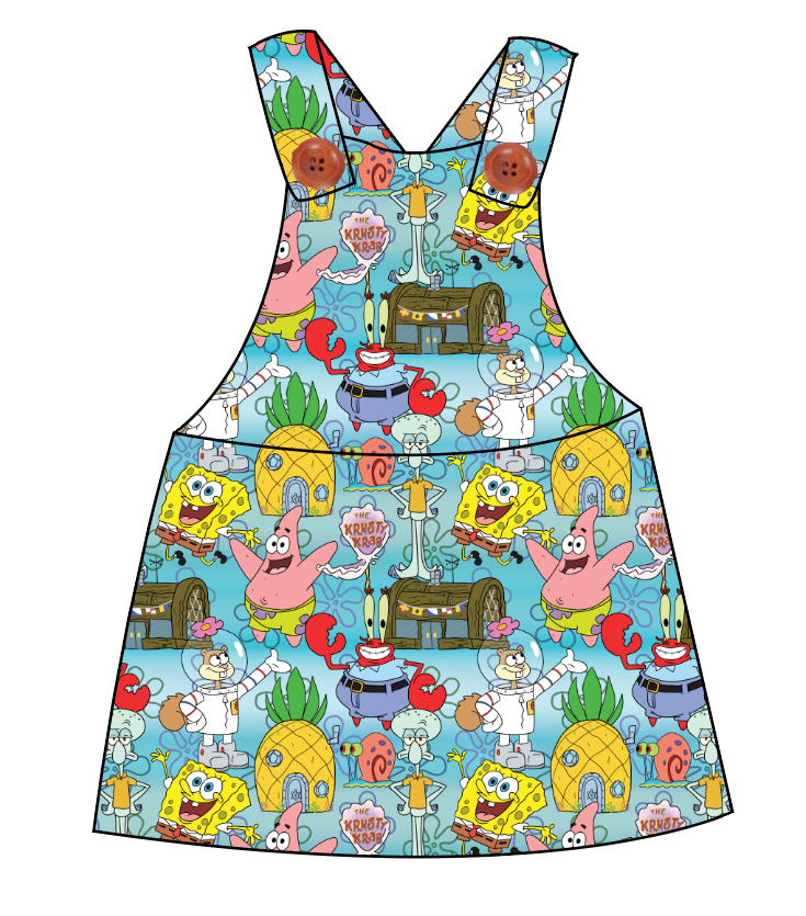 Bikini Bottom Skirt-Alls