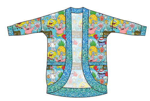 Bikini Bottom Ladies' Cocoon Cardigan