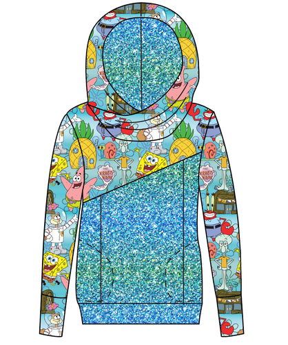 Bikini Bottom Ladies Hoodie