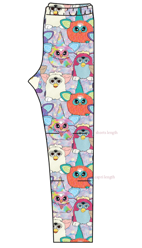 Furry Friends Basic Leggings
