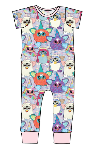 Furry Friends Emmett Pants And Shorts T-Shirt Romper