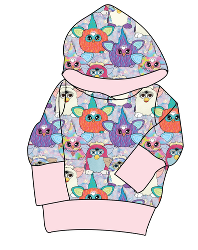 Furry Friends Grow With Me Hoodie (or Crewneck)