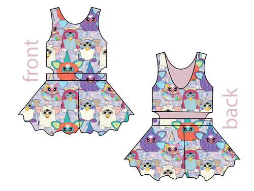 Furry Friends Kids Playsuit