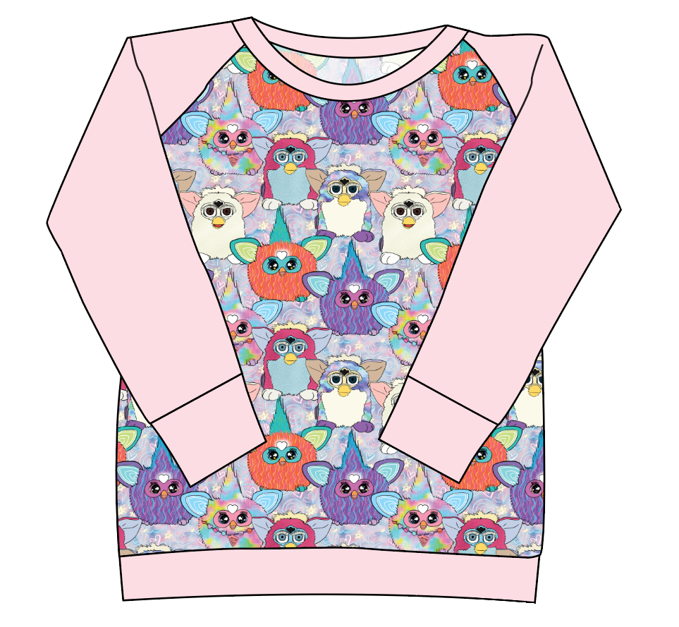 Furry Friends Ladies' Classic Crewneck