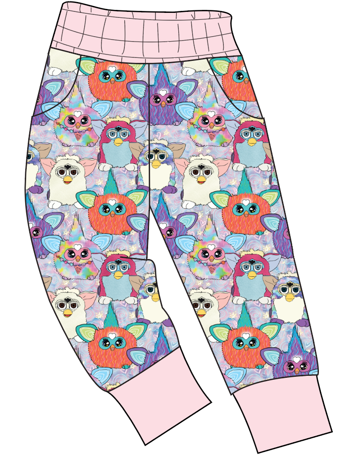 Furry Friends Ladies' Joggers and Jogger Shorts