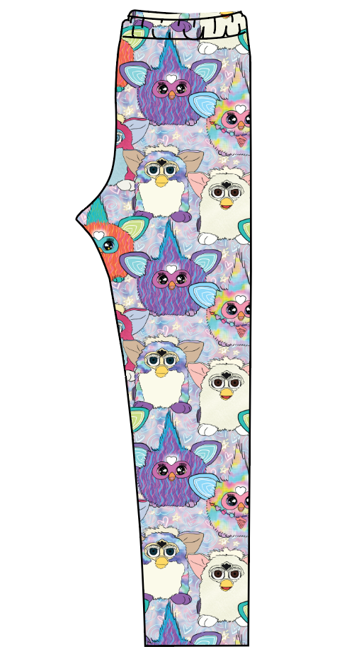 Furry Friends Ladies' Lounge Leggings