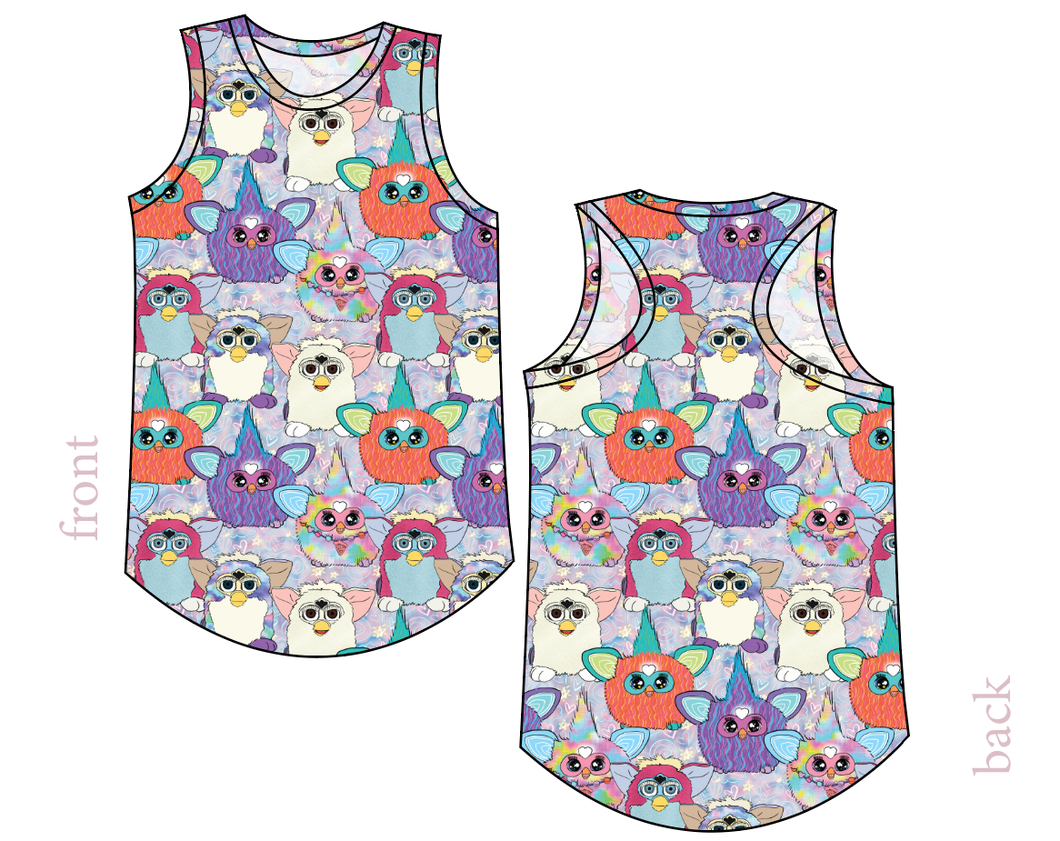 Furry Friends Ladies' Summer Tank