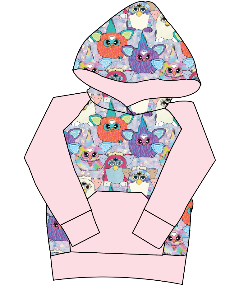 Furry Friends Mens' Hoodie