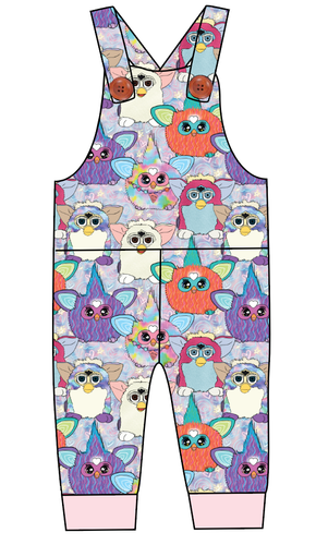 Furry Friends Overalls and Shortalls