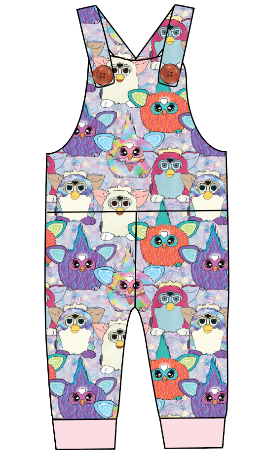 Furry Friends Overalls and Shortalls