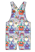 Load image into Gallery viewer, Furry Friends Overalls and Shortalls