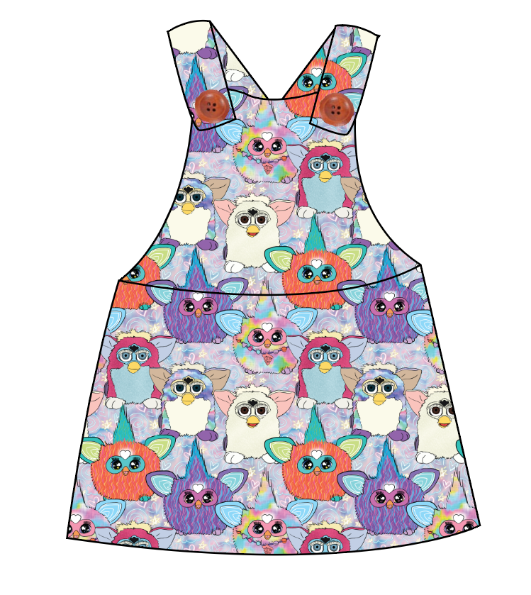 Furry Friends Skirt-Alls