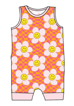 Load image into Gallery viewer, Smiley Flowers Emmett Pants And Shorts T-Shirt Romper