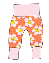 Load image into Gallery viewer, Smiley Flowers Grow With Me Pants And Shorts