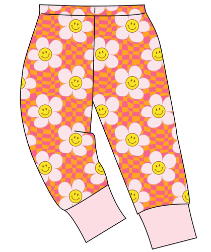 Smiley Flowers Ladies' Lounge Pants