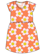 Load image into Gallery viewer, Smiley Flowers Ladies&#39; Play Dress