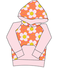 Load image into Gallery viewer, Smiley Flowers Mens&#39; Hoodie