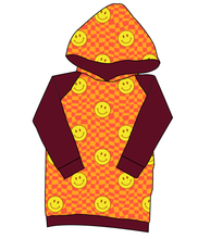 Load image into Gallery viewer, Smiley Checks Classic Hoodie (or Crewneck)