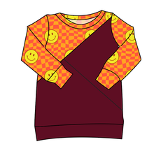 Load image into Gallery viewer, Smiley Checks Classic Hoodie (or Crewneck)