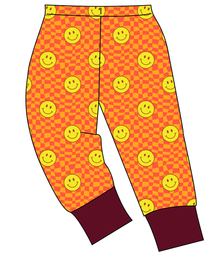 Smiley Checks Mens' Lounge Pants