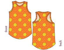 Load image into Gallery viewer, Smiley Checks Ladies&#39; Summer Tank
