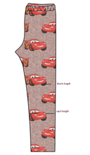 Load image into Gallery viewer, Vintage Lightning Basic Leggings