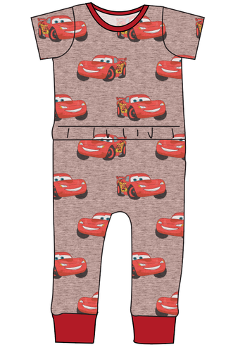 Vintage Lightning Bennett Pants and Shorts Length T-Shirt Romper