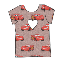 Load image into Gallery viewer, Vintage Lightning Cambria Heart Back Tee