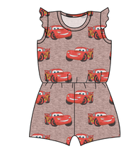Load image into Gallery viewer, Vintage Lightning Ivy Summer Romper