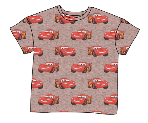 Vintage Lightning Ladies' Oversized Tee