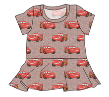 Load image into Gallery viewer, Vintage Lightning Ladies&#39; Peplum Top